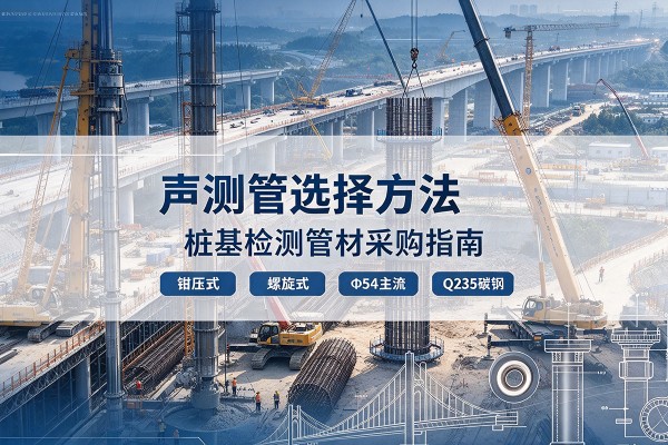 抚顺声测管选型标准