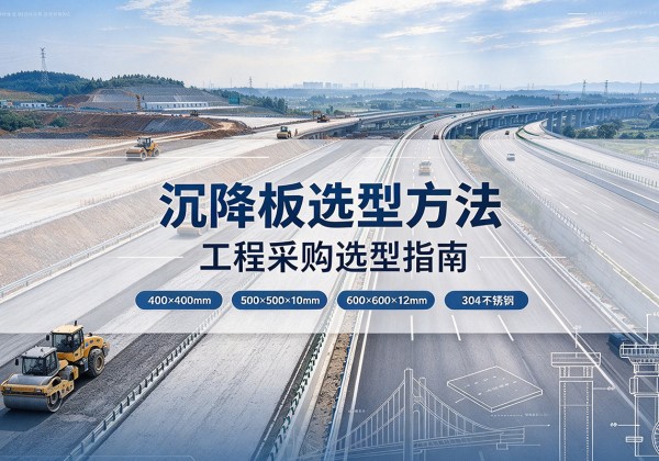 抚顺沉降板选择方法
