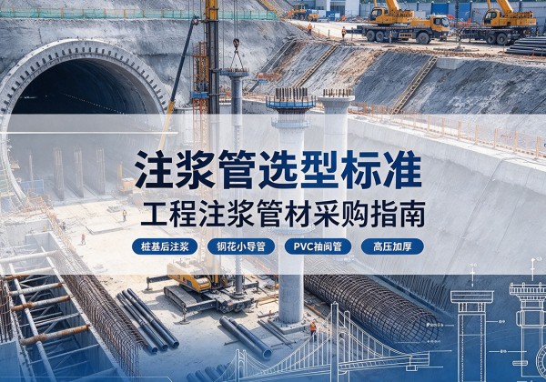 抚顺注浆管选型标准